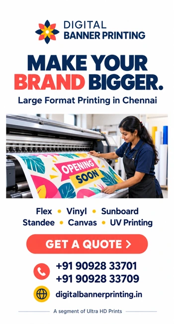 Digital Banner Printing — Flex, Vinyl and Large Format Printing in Chennai